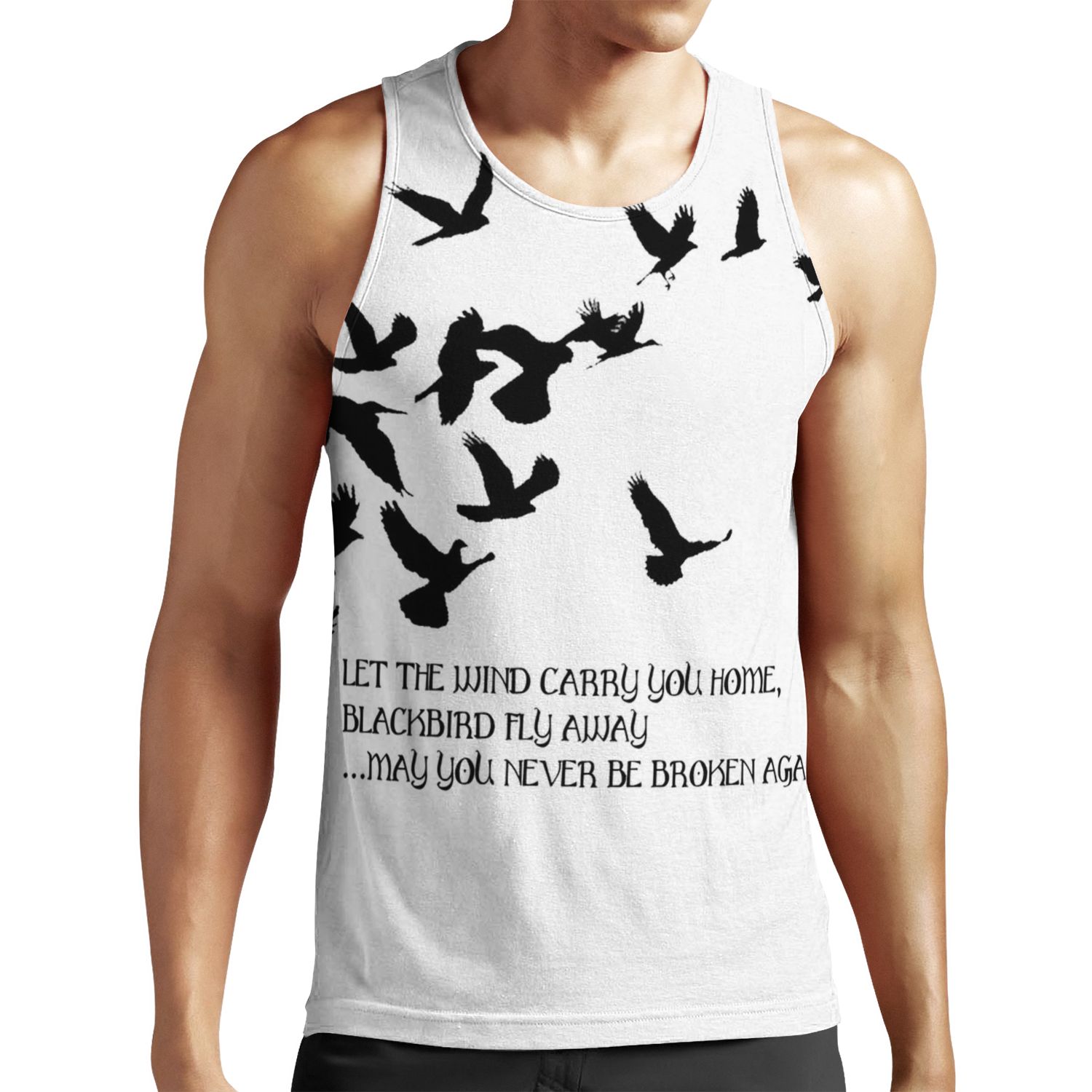 Blackbird Alter Bridge Lyrics All-over-print Unisex Tank Top