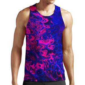 Blacklight All-over-print Unisex Tank Top