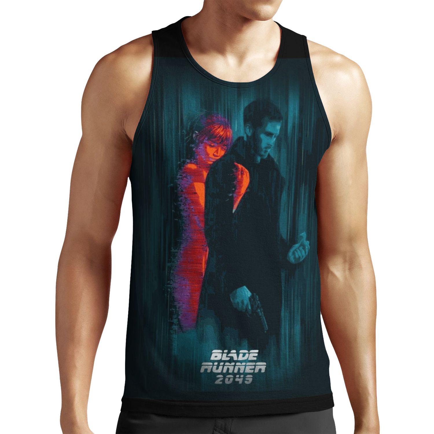 Blade Runner 2014 Joi And Joe Artwork All-over-print Unisex Tank Top