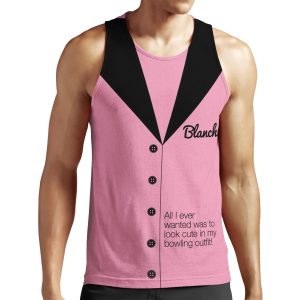 Blanche Deveroux Bowling Shirt The Golden Girls All-over-print Unisex Tank Top