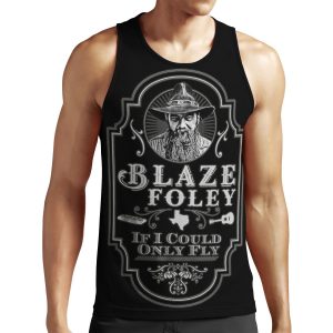 Blaze Foley Tribute If I Could Only Fly All-over-print Unisex Tank Top