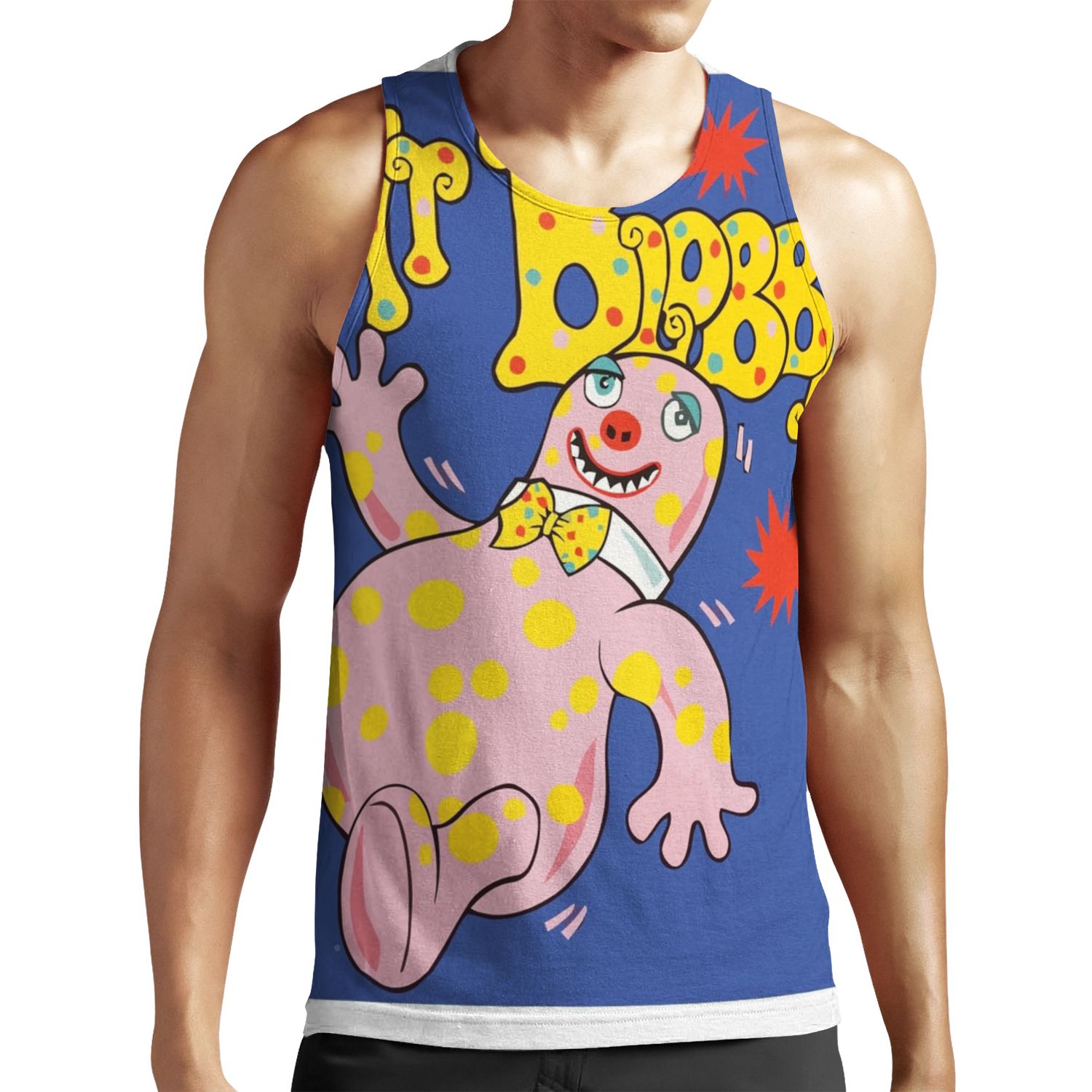Blobby All-over-print Unisex Tank Top