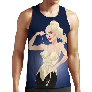 Blond All-over-print Unisex Tank Top