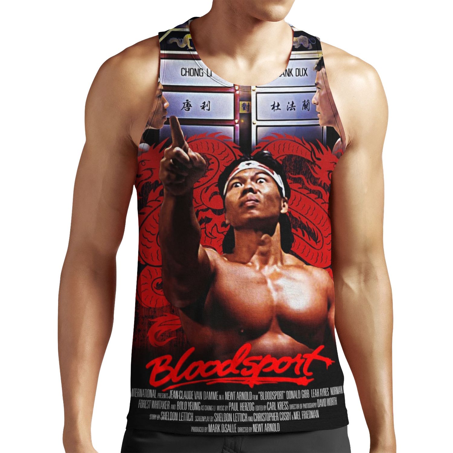 Bloodsport Chong Li All-over-print Unisex Tank Top