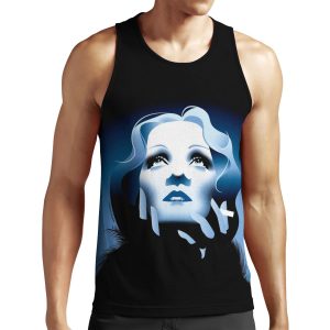 Blue All-over-print Unisex Tank Top