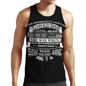 Blue Cheese Lover All-over-print Unisex Tank Top