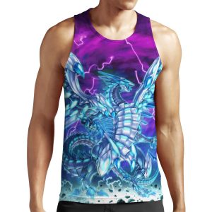 Blue Eyes Chaos Max Dragon All-over-print Unisex Tank Top