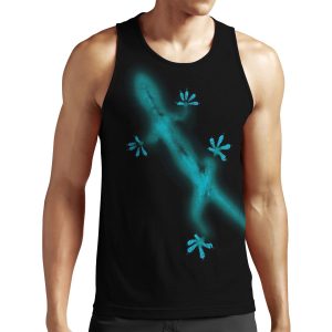 Blue Gecko All-over-print Unisex Tank Top