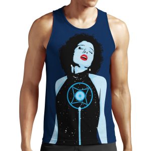 Blue Velvet Isabella All-over-print Unisex Tank Top