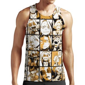 Bnha Kaminari Denki Collage All-over-print Unisex Tank Top