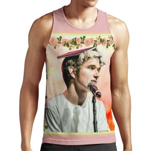 Bo Roses All-over-print Unisex Tank Top