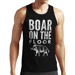 Boar On The Floor All-over-print Unisex Tank Top