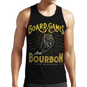 Board Games And Bourbon All-over-print Unisex Tank Top