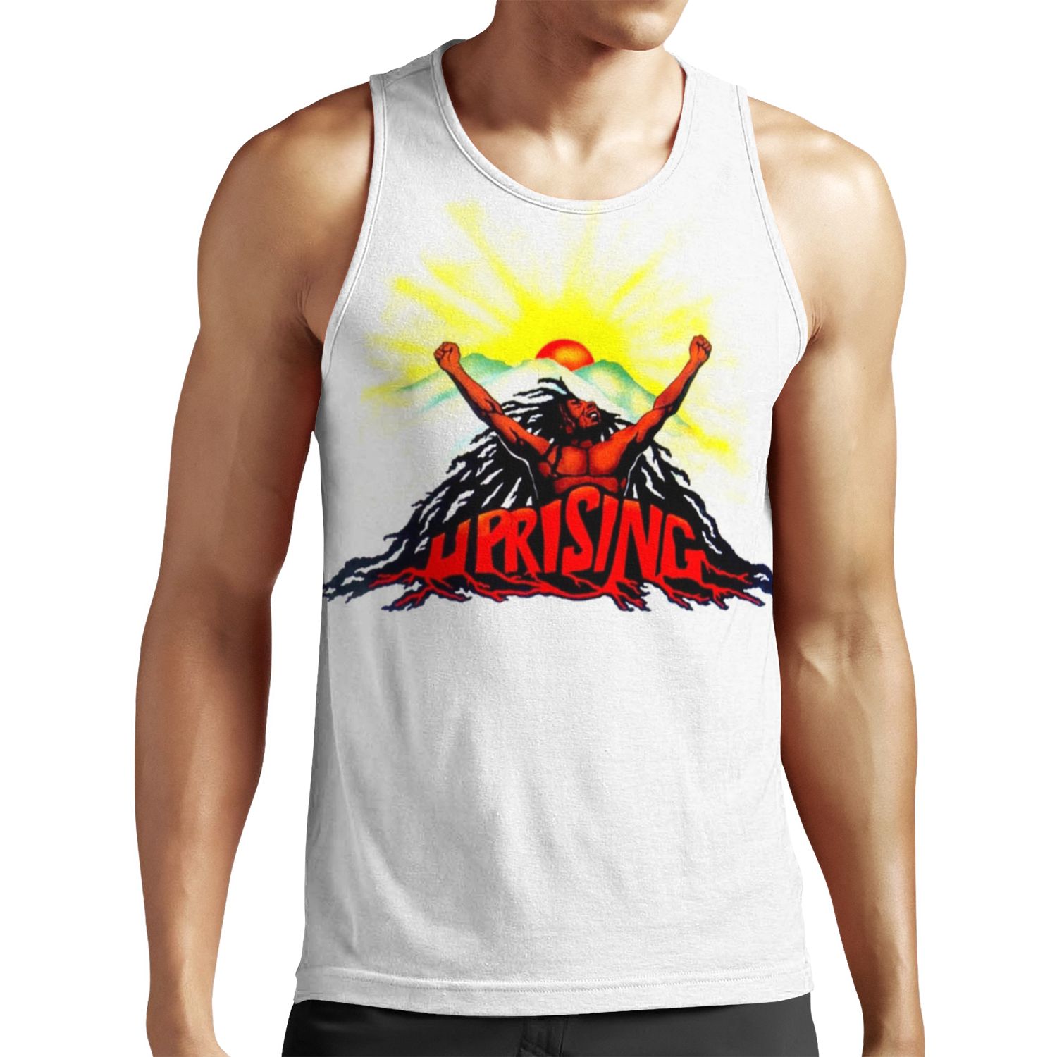 Bob Uprising Content All-over-print Unisex Tank Top
