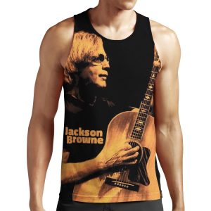 Bobon Jackson Browne Tour All-over-print Unisex Tank Top