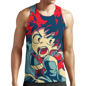 Boku No Hero Academia Midoriya All-over-print Unisex Tank Top