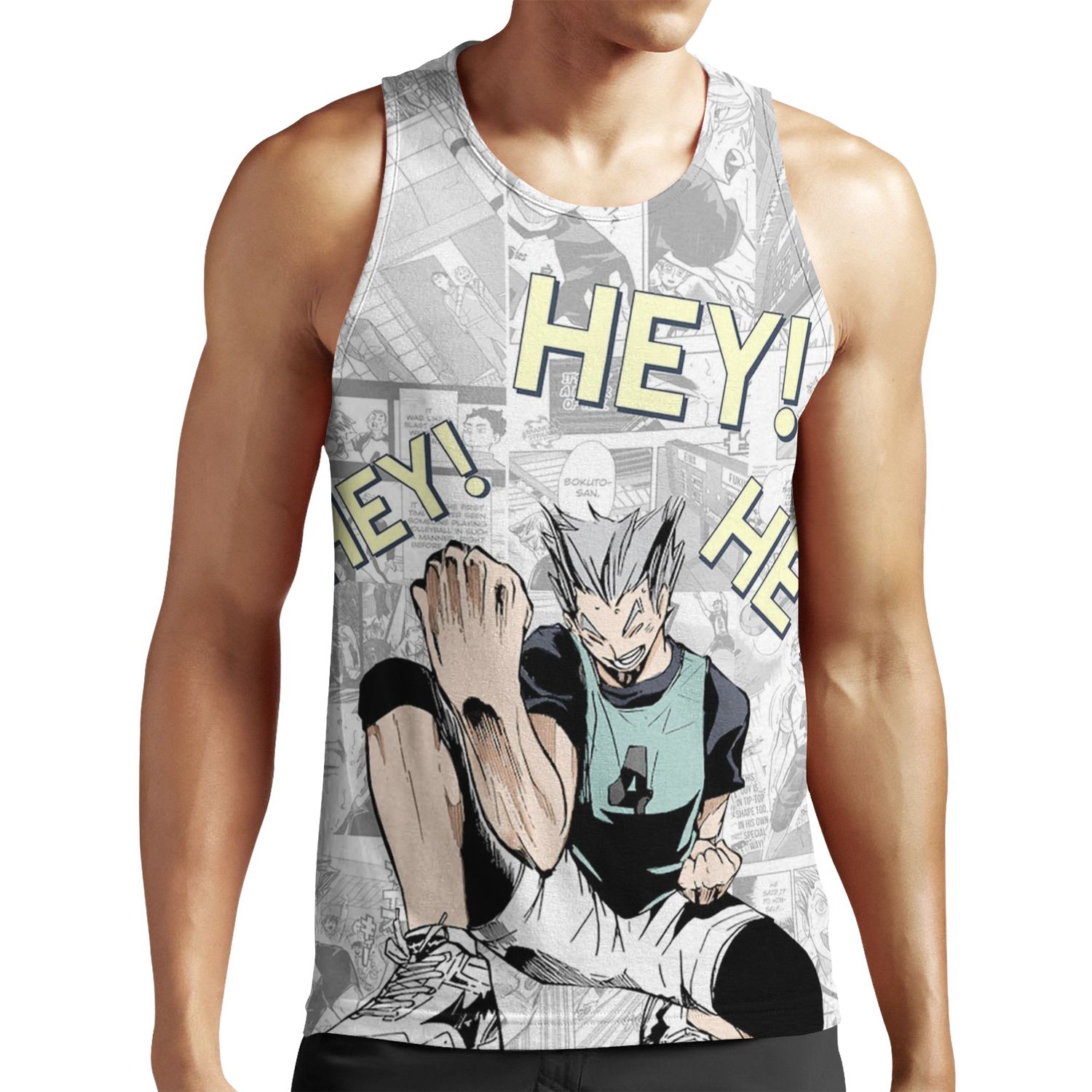 Bokuto Haikyu All-over-print Unisex Tank Top