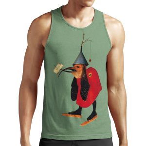 Bosch Bird With Letter All-over-print Unisex Tank Top