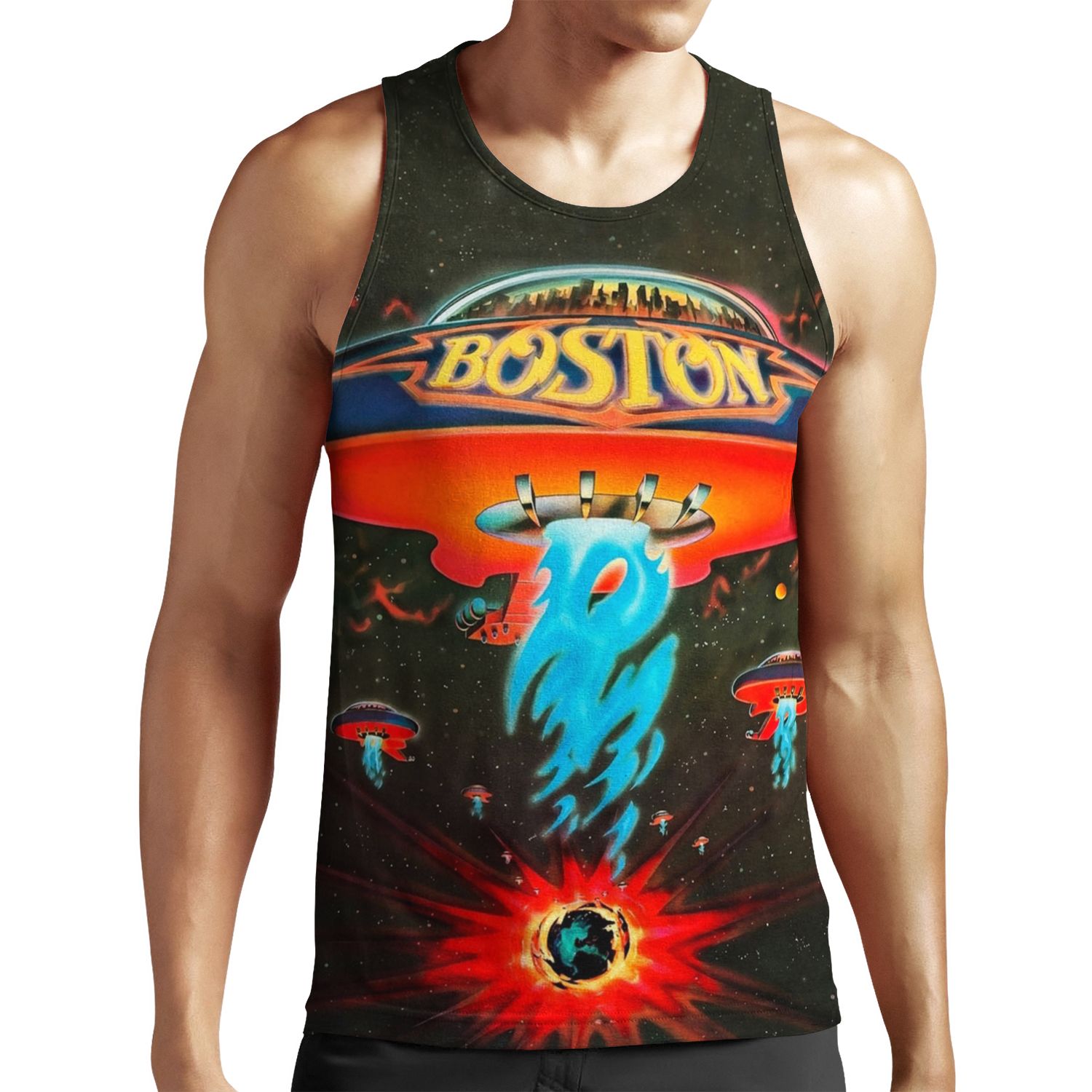 Boston Tribute All-over-print Unisex Tank Top