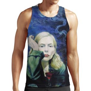 Both Sides Now Painting All-over-print Unisex Tank Top