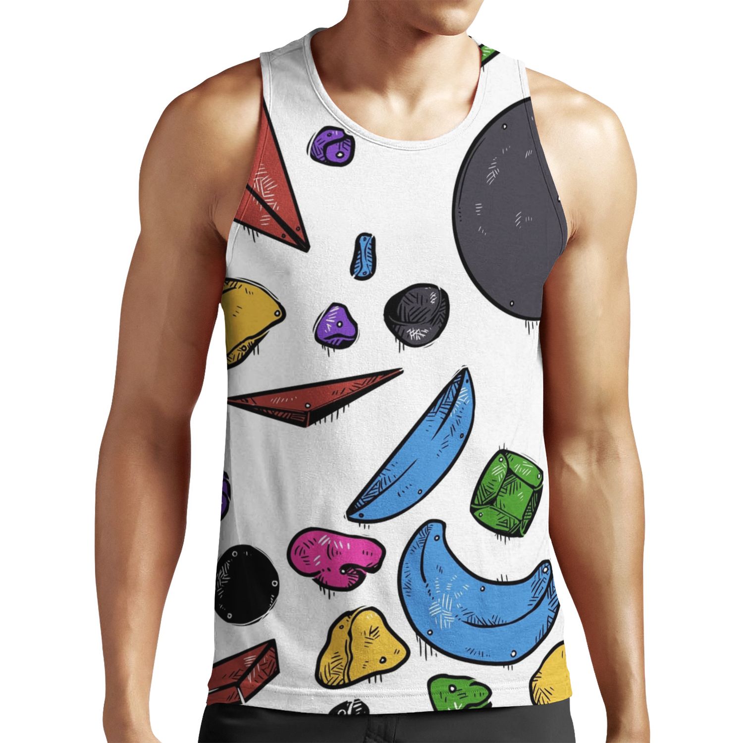 Bouldering Wall All-over-print Unisex Tank Top