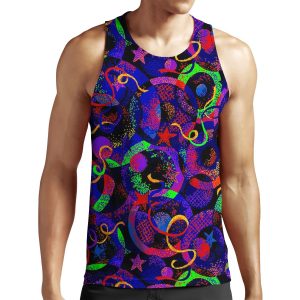 Bowling Alley Carpet All-over-print Unisex Tank Top
