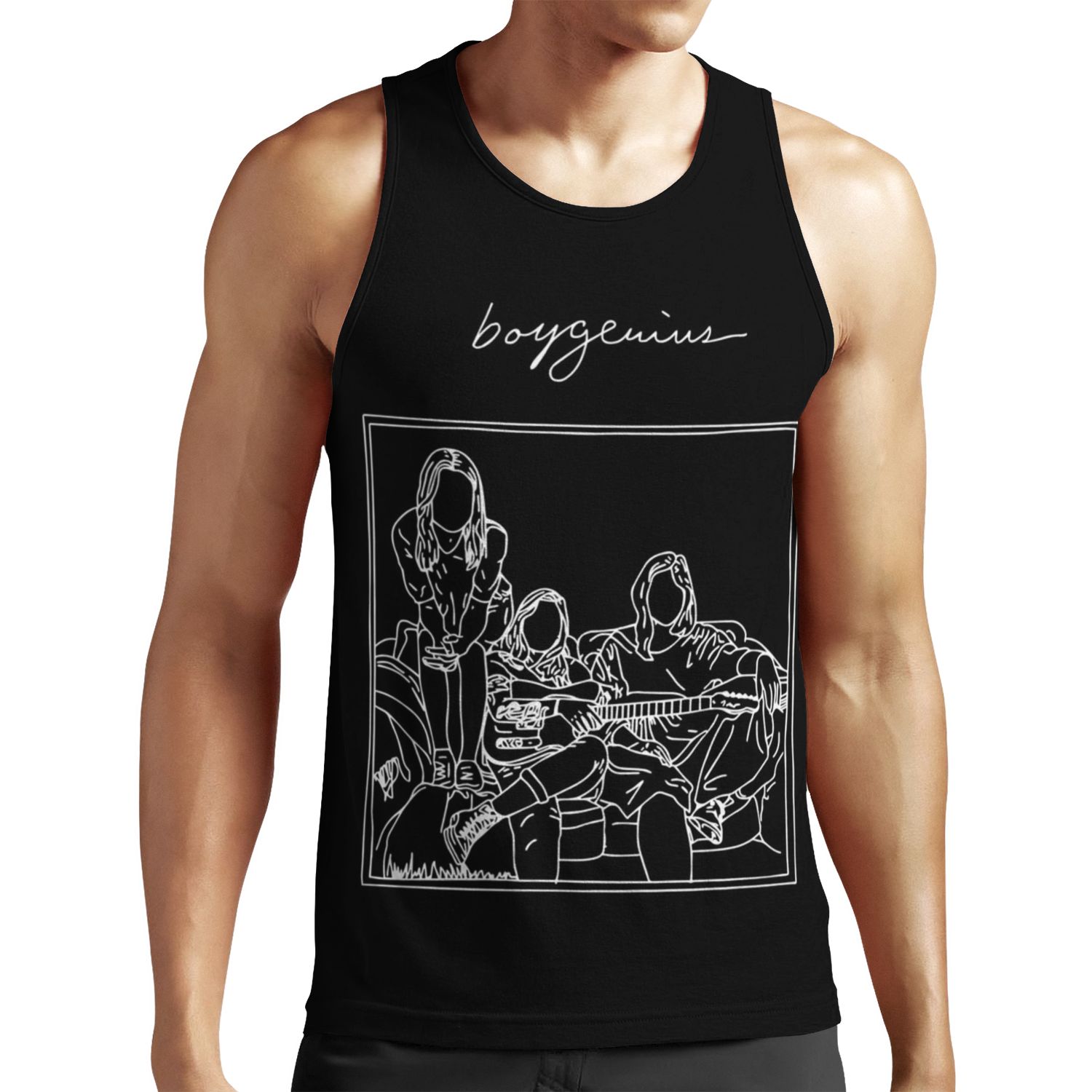 Boygenius All-over-print Unisex Tank Top
