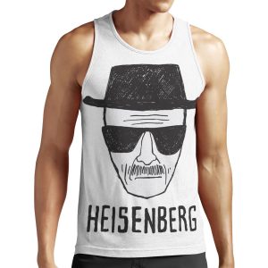 Breaking Bad Heisenberg Drawing All-over-print Unisex Tank Top