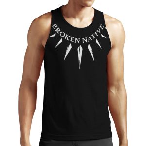 Broken Native Israel Adesanya The Last Stylebender All-over-print Unisex Tank Top