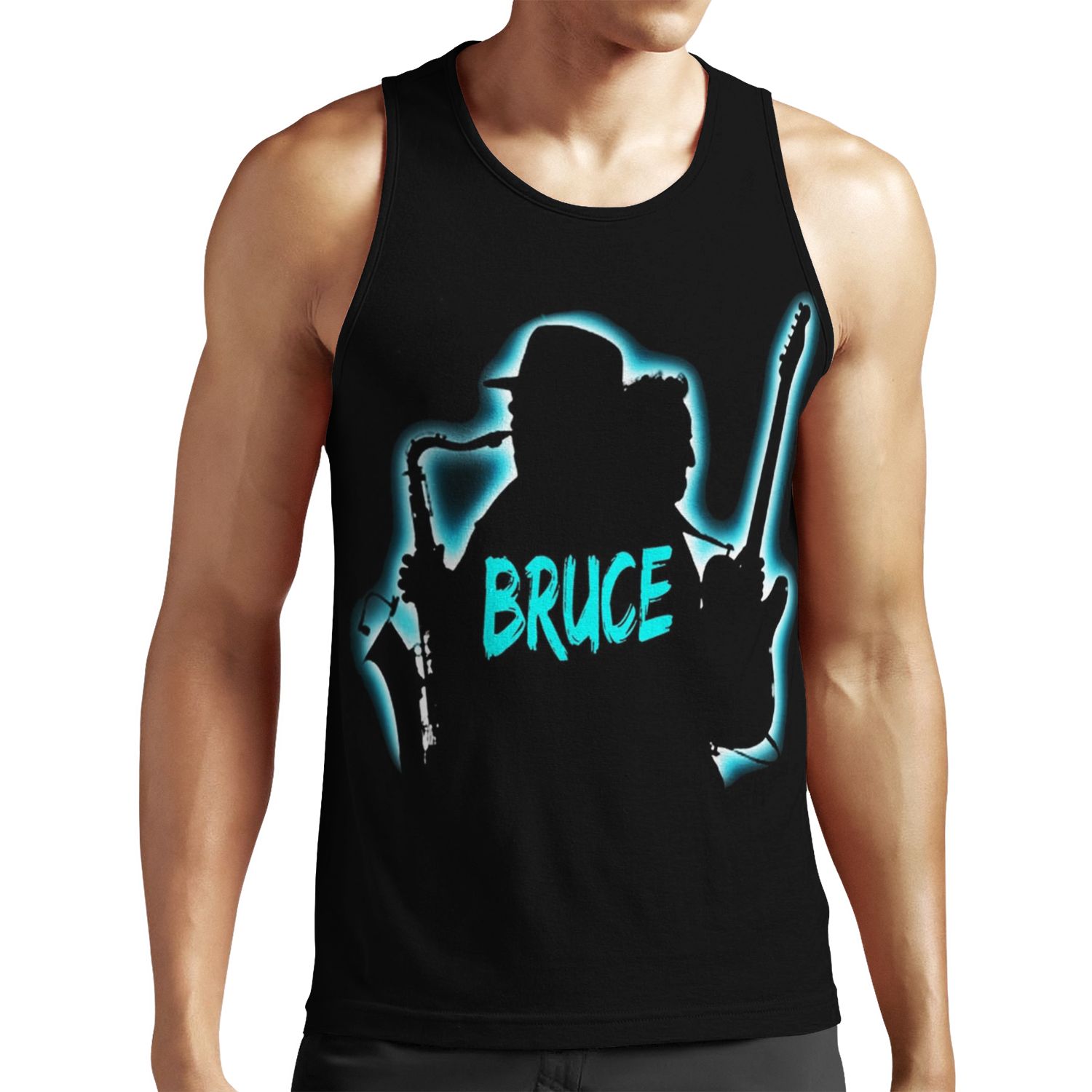 Bruce All-over-print Unisex Tank Top