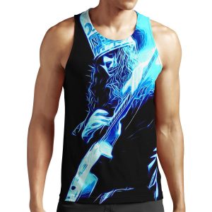Buckethead Electric Tears All-over-print Unisex Tank Top