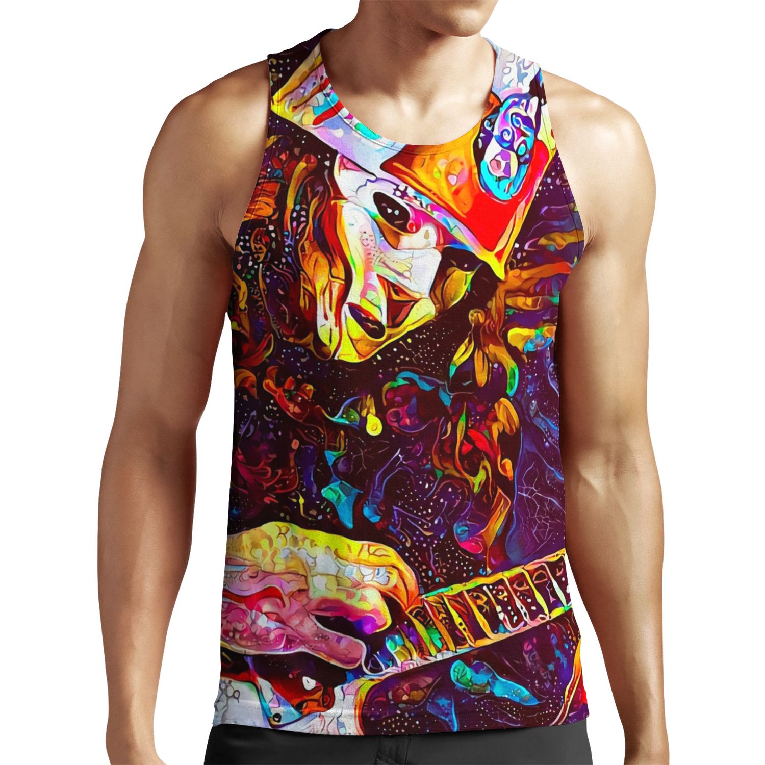 Buckethead Udnie Wave All-over-print Unisex Tank Top