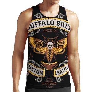 Buffalo Bill S Custom Leather All-over-print Unisex Tank Top