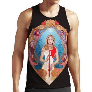 Buffy The End 2Nd Version All-over-print Unisex Tank Top