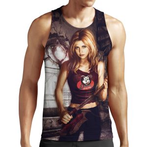 Buffy The Vampire Slayer All-over-print Unisex Tank Top