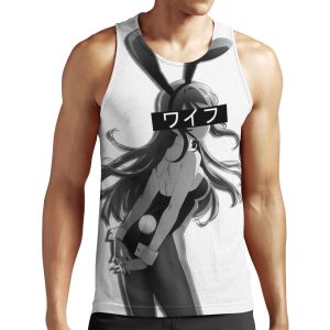 Bunny Girl Senpai Mai Sakurajima Waifu All-over-print Unisex Tank Top