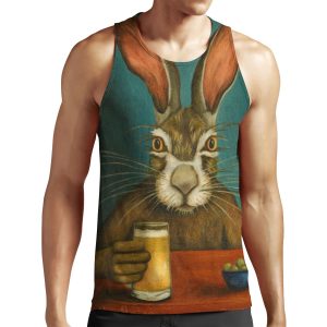 Bunny Hops All-over-print Unisex Tank Top