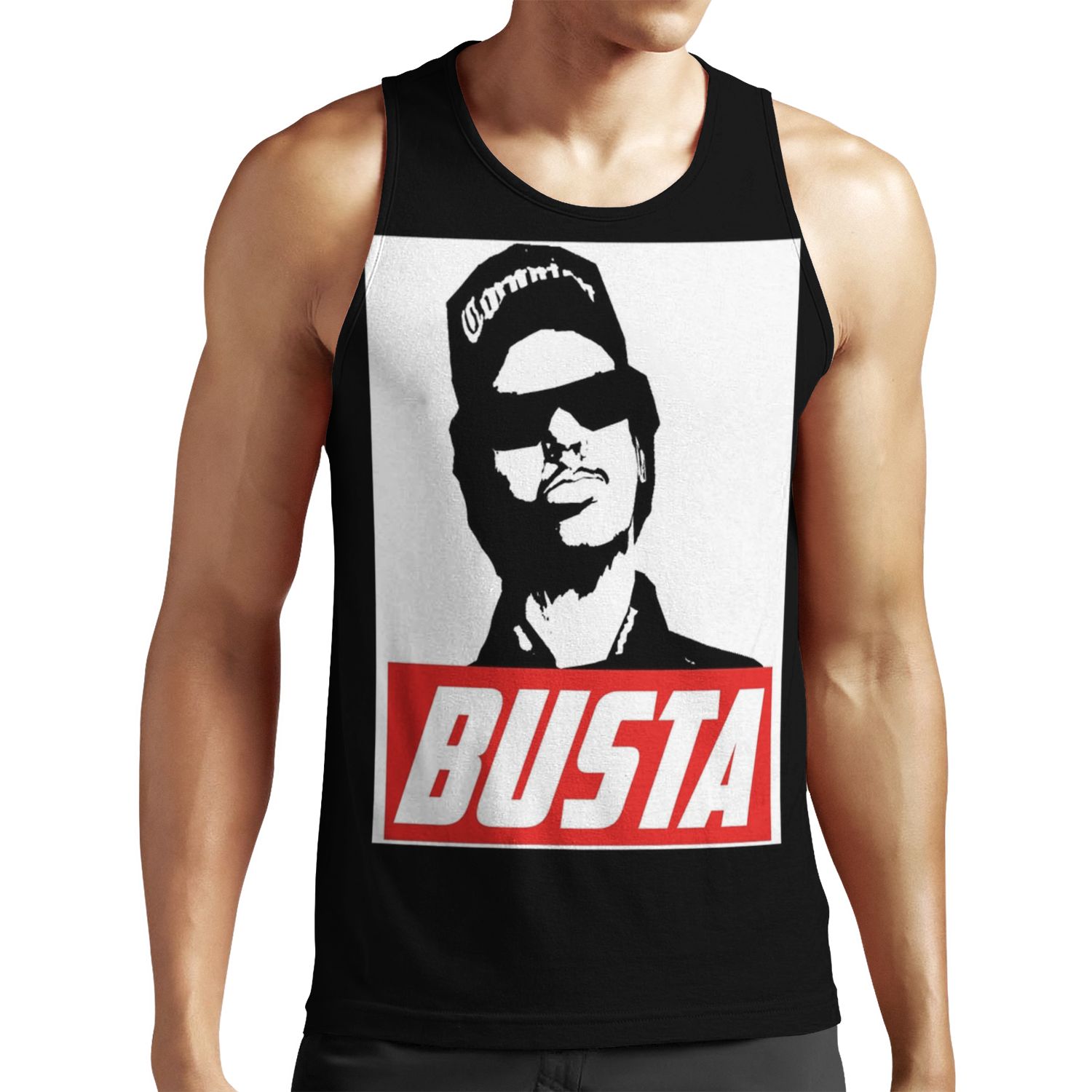 Busta Straight Busta Fan Art All-over-print Unisex Tank Top