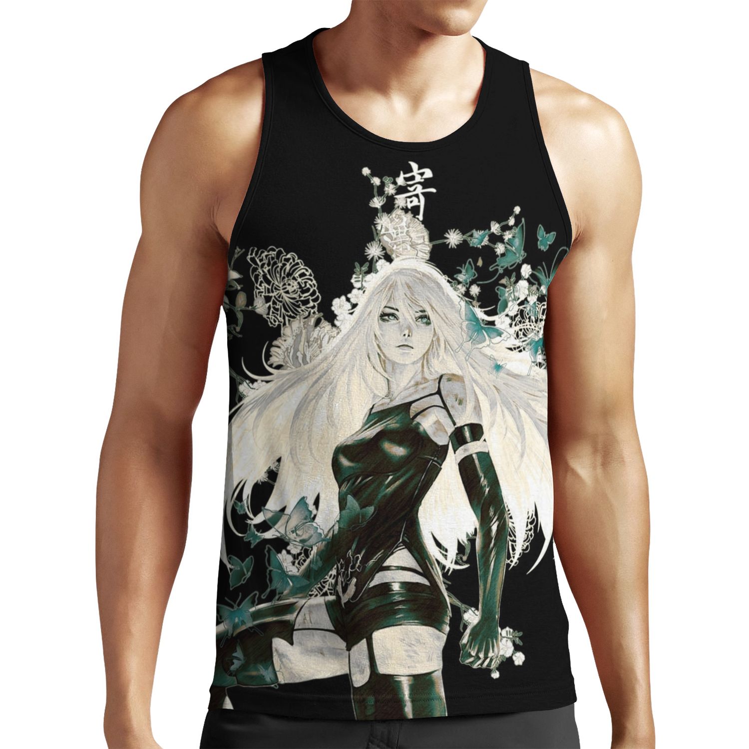 Butterflies And Garden All-over-print Unisex Tank Top