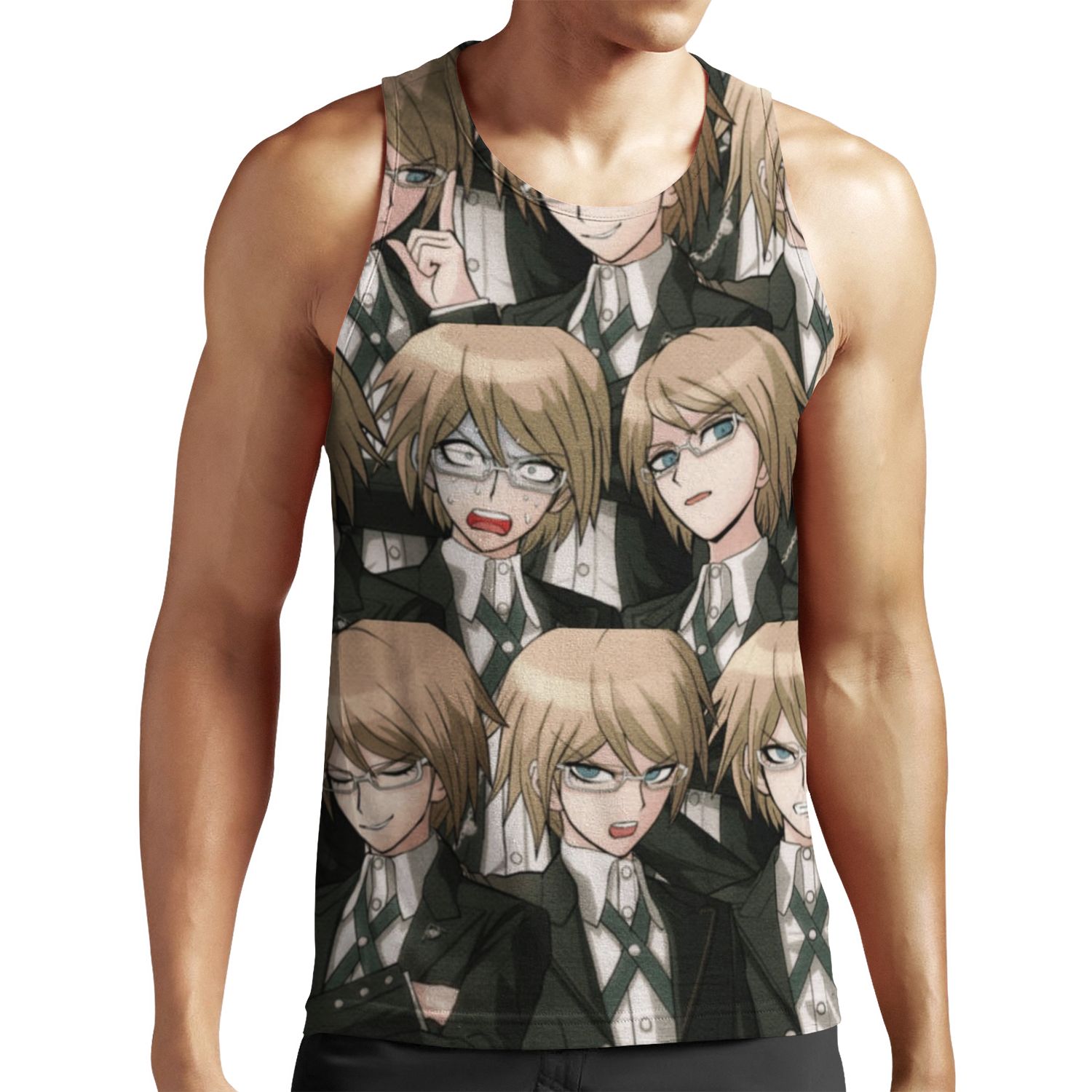 Byakuya Togami All-over-print Unisex Tank Top