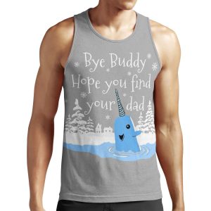 Bye Buddy Hope You Find Your Dad All-over-print Unisex Tank Top