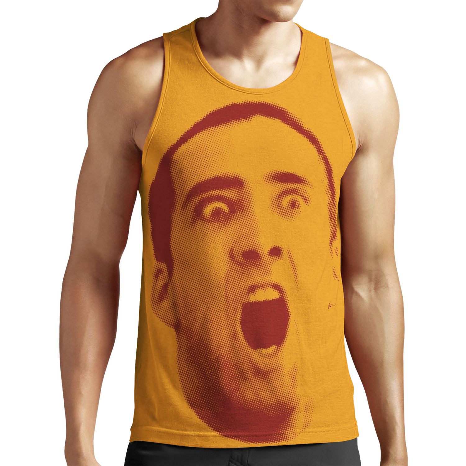 Cage All-over-print Unisex Tank Top