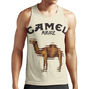 Camel Mirage Band All-over-print Unisex Tank Top