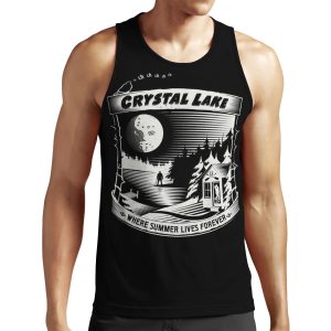 Camp Crystal Lake Where Summer Lives Forever All-over-print Unisex Tank Top