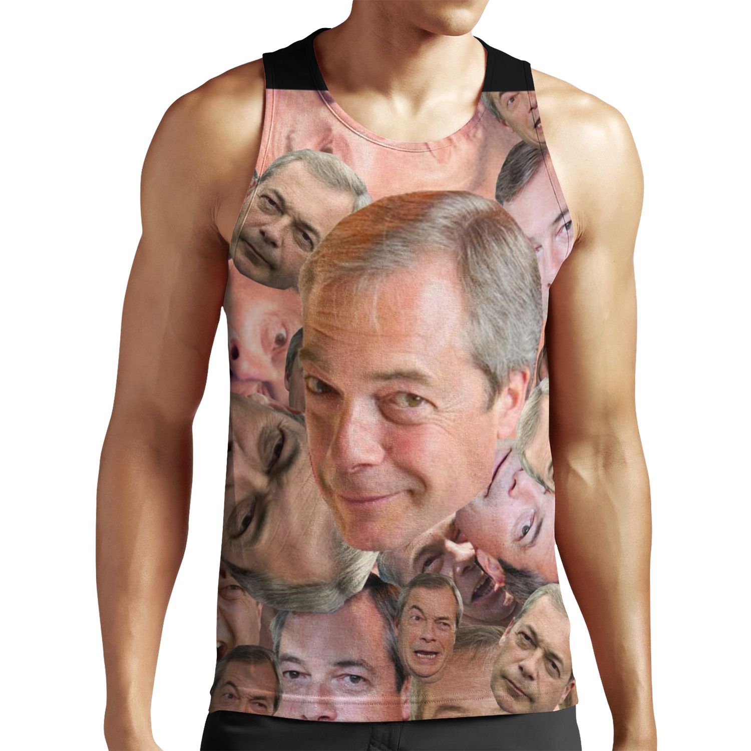 Can T Barrage The Farage All-over-print Unisex Tank Top