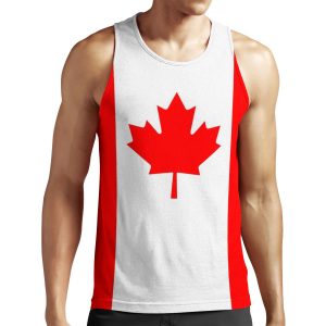 Canada Flag All-over-print Unisex Tank Top
