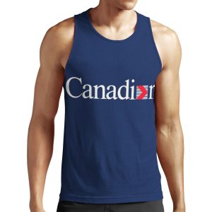 Canadian Airlines Logotype 01 All-over-print Unisex Tank Top