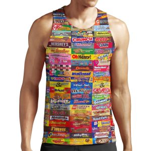 Candy Wrappers All-over-print Unisex Tank Top