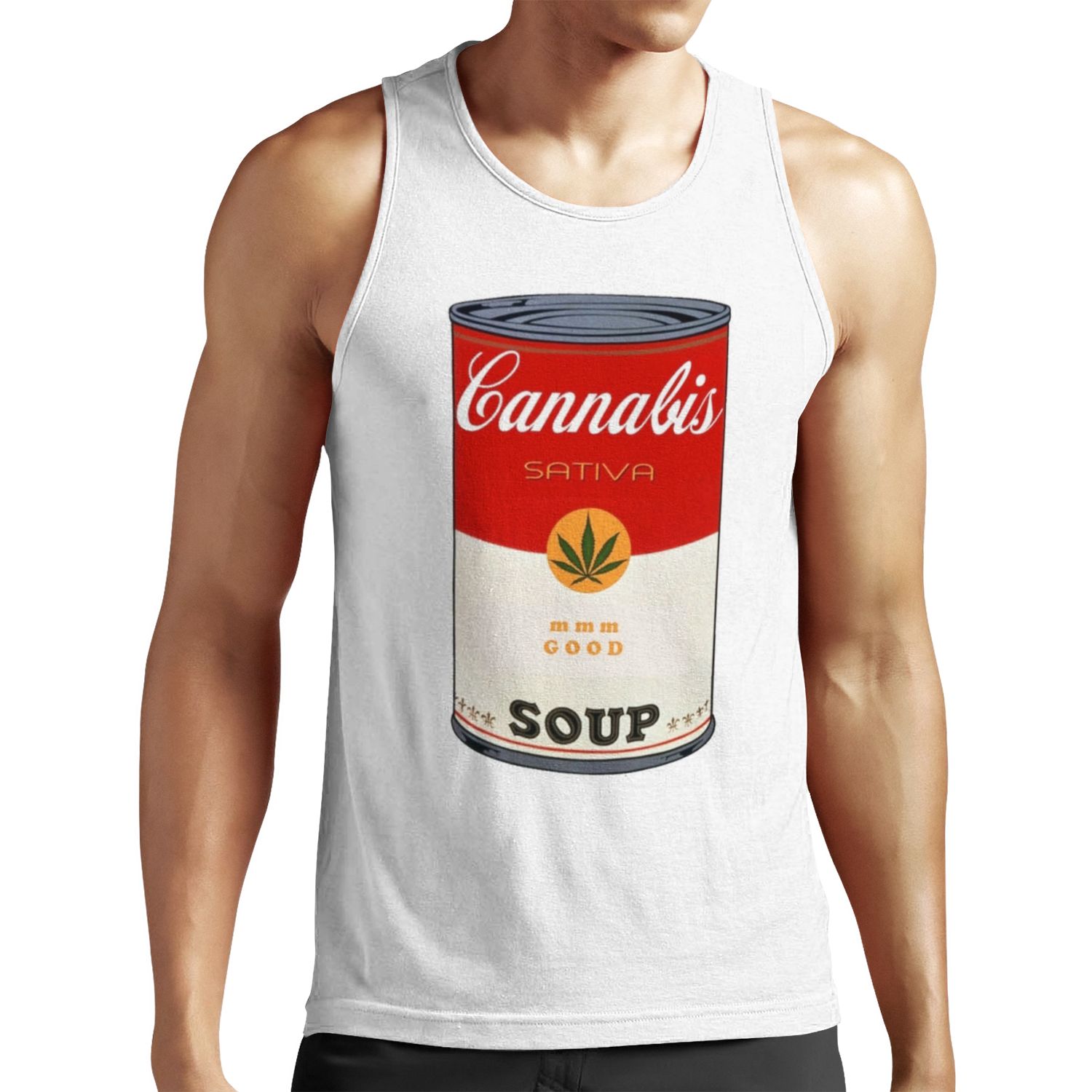 Cannabis All-over-print Unisex Tank Top
