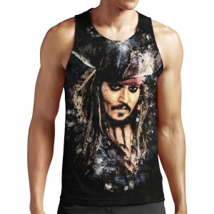 Captain Jack Sparrow All-over-print Unisex Tank Top